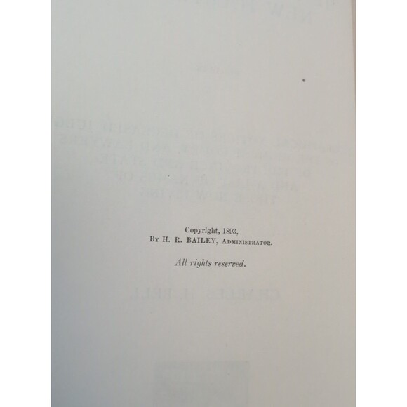 The Bench and Bar of New Hampshire - Charles H. Bell (1894) - Legal History - Picture 9 of 11